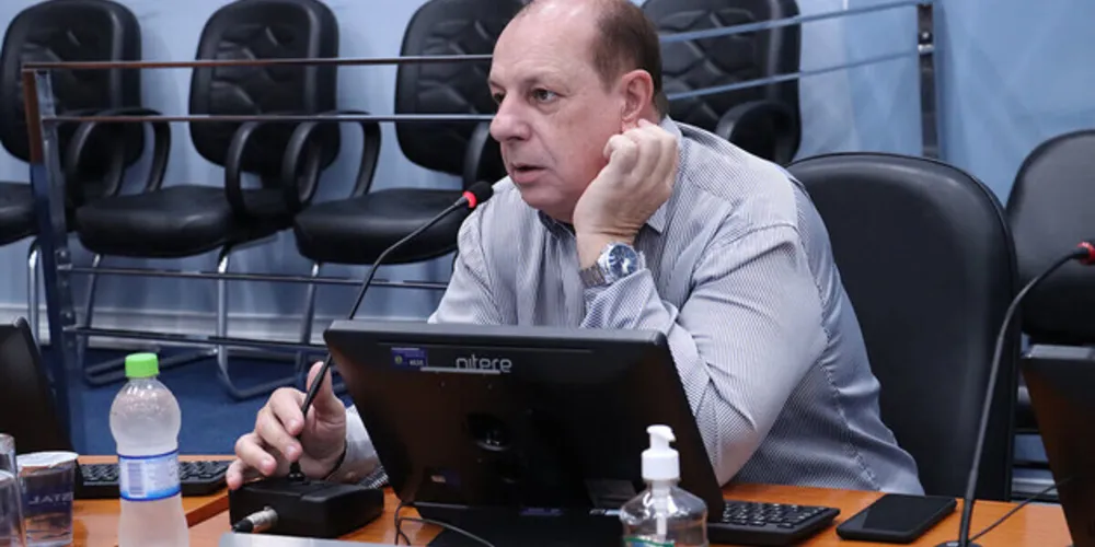 Celso Cieslak, vereador de Ponta Grossa que será 'julgado'