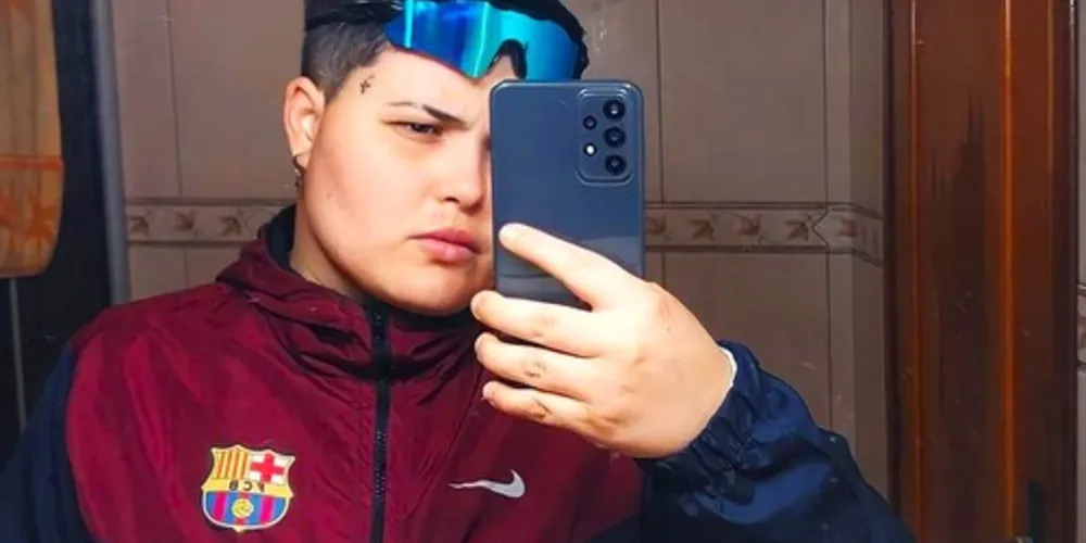 Cibelli Levandoski estava dentro de um veículo Hyundai HB20, antes do acidente