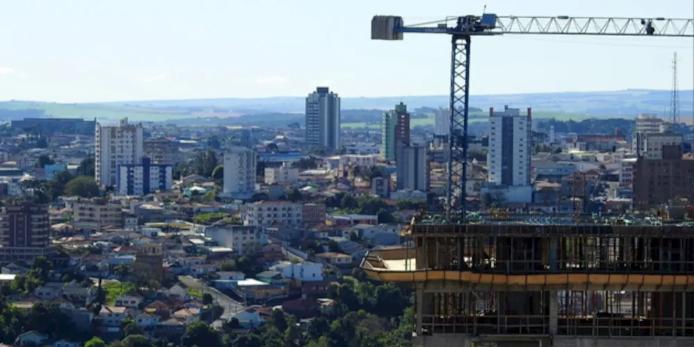 Total liberado de alvarás para construção civil em Ponta Grossa de janeiro ao início de outubro de 2023 já superou os volumes de 2020 a 2022