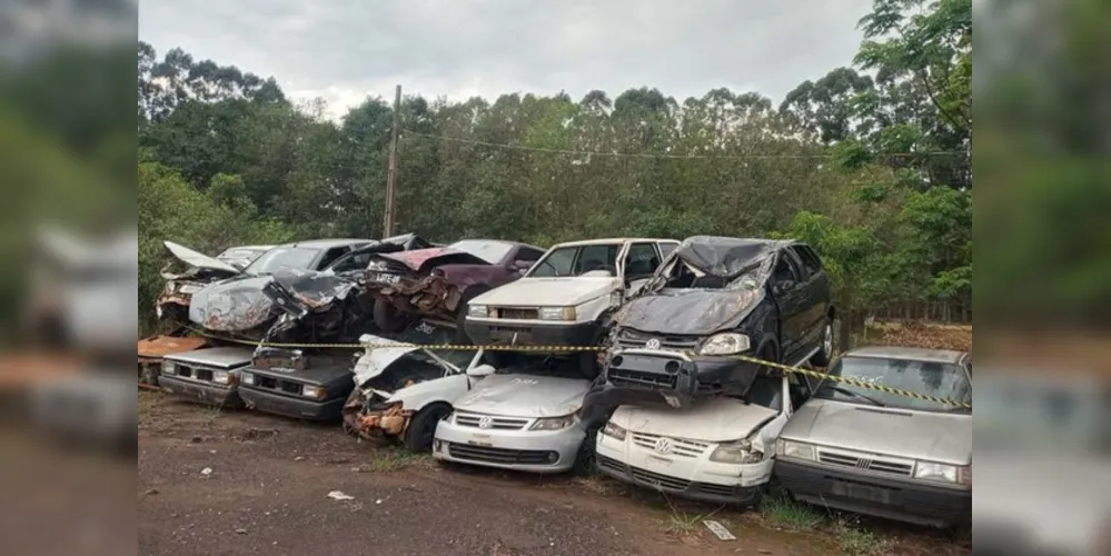 Lotes podem ser adquiridas por empresas do ramo de desmontagem de veículos