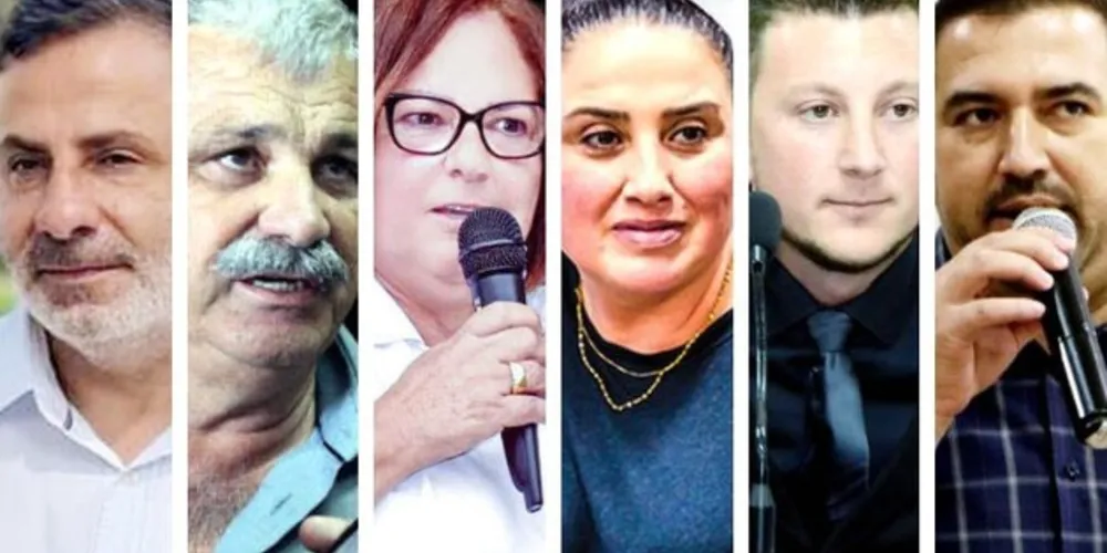 Prefeitos Bachir Abbas, de União da Vitória; Jorge Derbli, de Irati; Alcione Lemos, de Jaguariaíva; Fernanda Sardanha, de São Mateus do Sul; Leandro Jasinski, de Rio Azul e Abimael do Valle, de São João do Triunfo