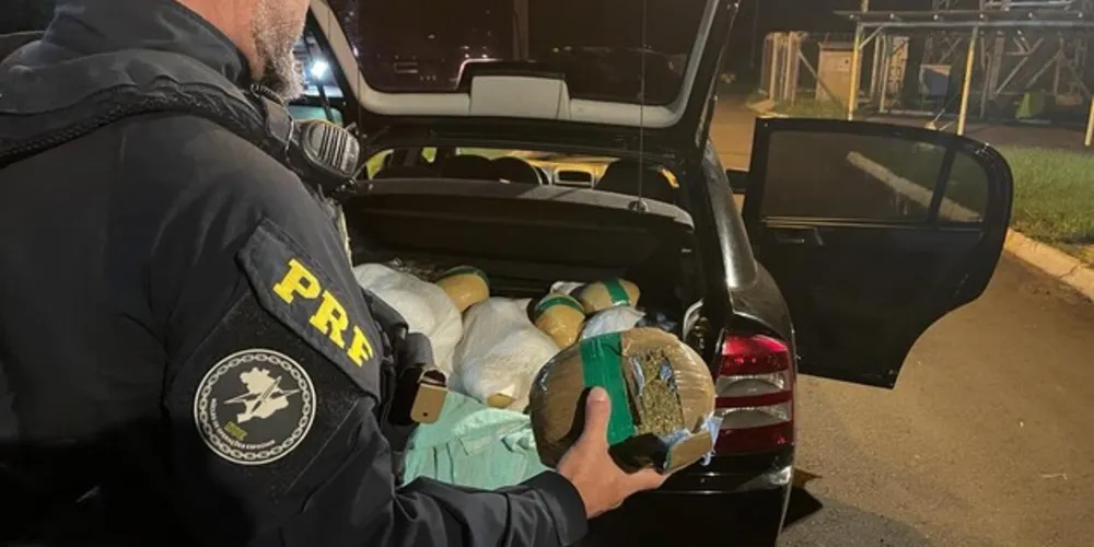 Abordagem aconteceu na noite desta sexta-feira (10), na BR-277