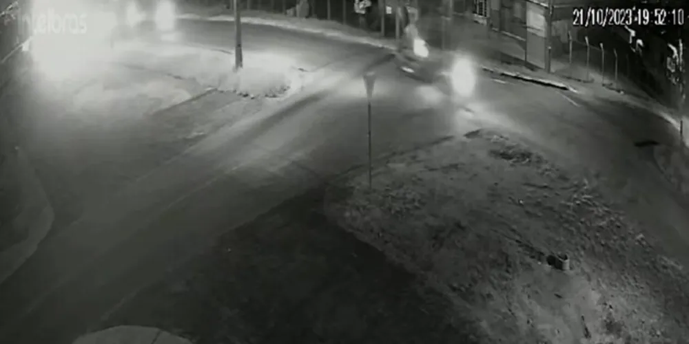 Imagem mostra momentos antes do suposto confronto policial