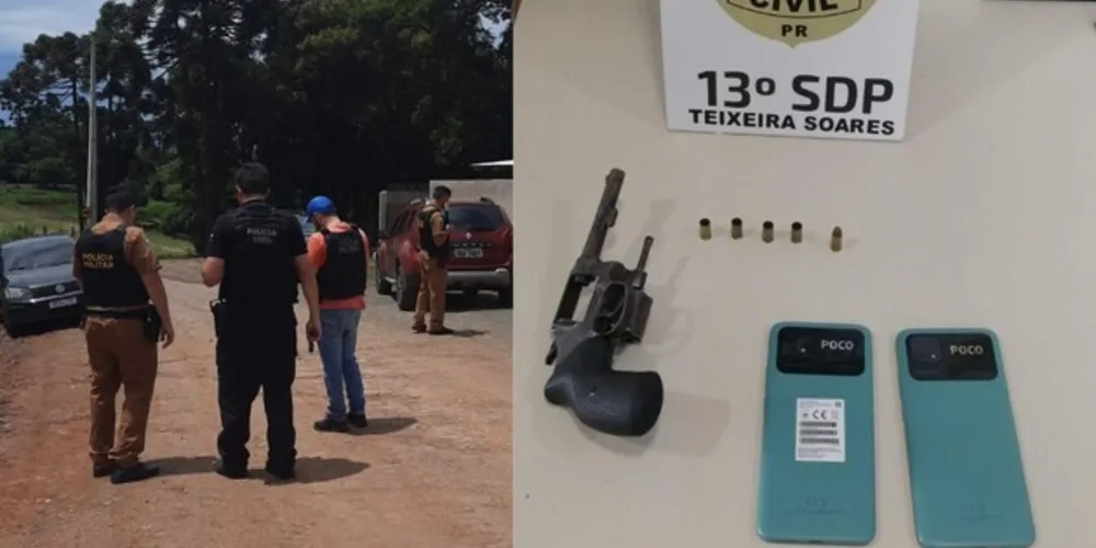 Equipe da PM realizou a prisão
