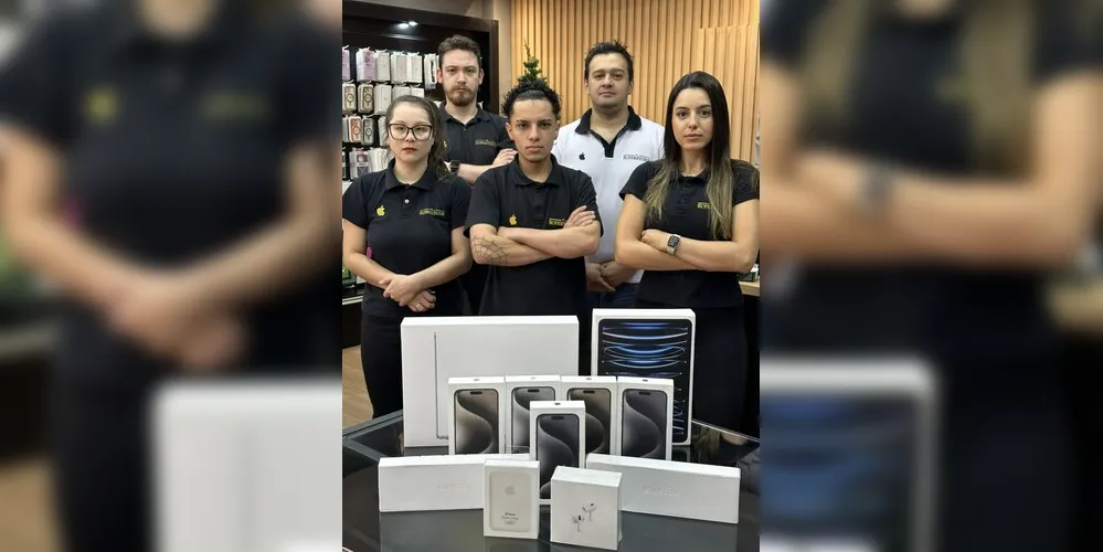 Loja conta com equipe capacitada e especialista nos produtos Apple