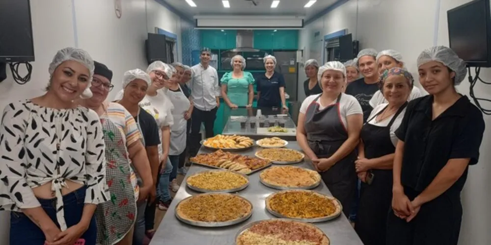 Últimos cursos foram de Chocolateria” e “Fabricação de Pizzas e Massas”