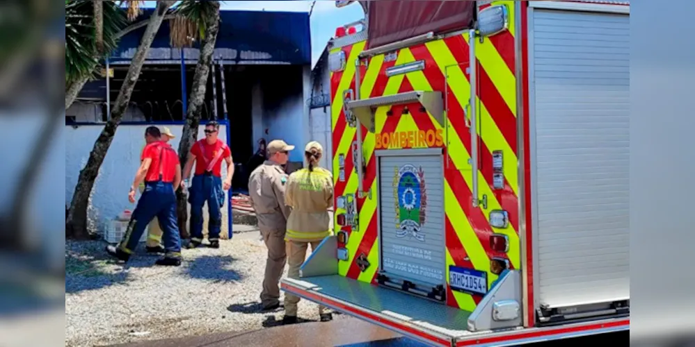 Equipes precisaram agir rapidamente na ocorrência