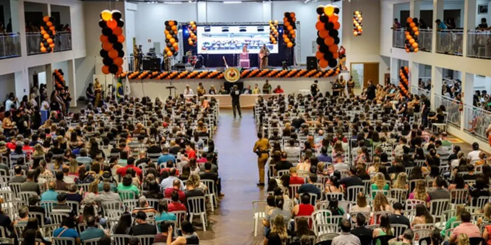 Mais 347 alunos participaram da formatura do Proerd