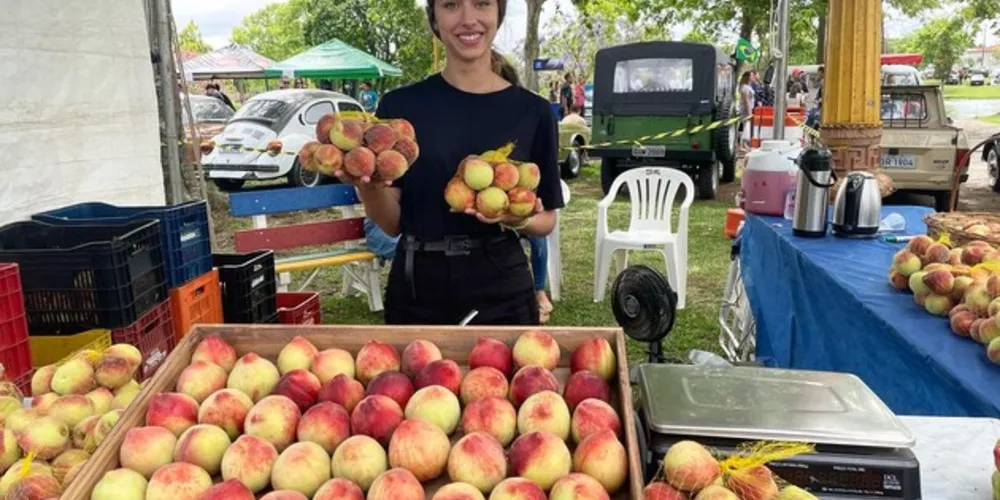 Nos dias 2 e 3 de dezembro acontece em Irati a 43ª Festa do Pêssego, no Parque Aquático
