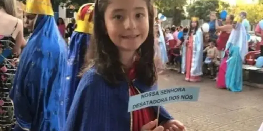 Valentina Oliveira Mansano, de 9 anos, chegou a ser intubada