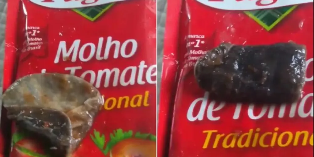 Pedreiro encontrou objeto estranho dentro de molho de tomate, em Miracatu (SP)