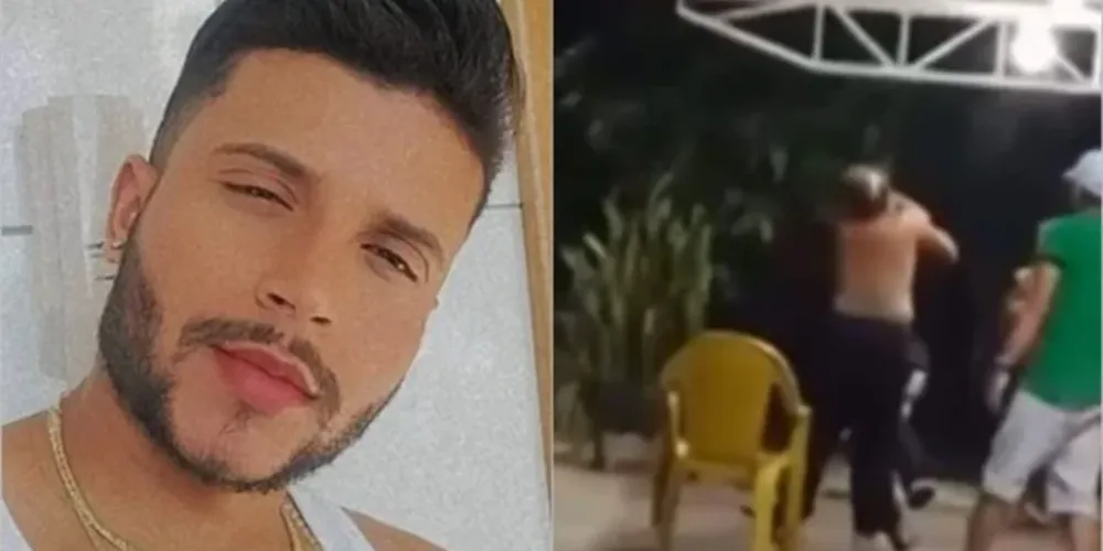 A mãe de Luan, Andréia, gravou um vídeo em que afirma que iniciou a briga