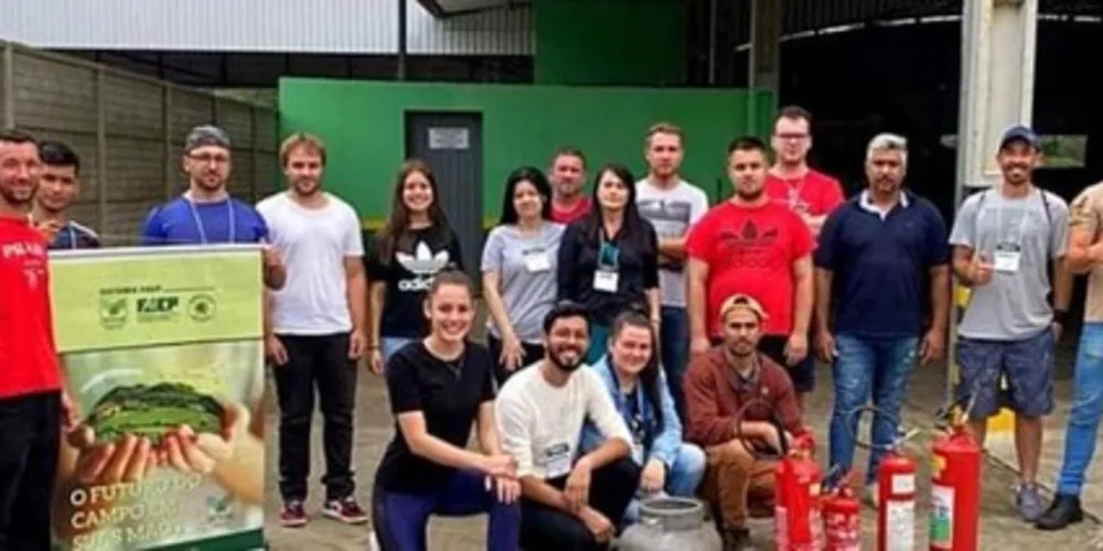 Alunos foram capacitados no curso de brigada de incêndio