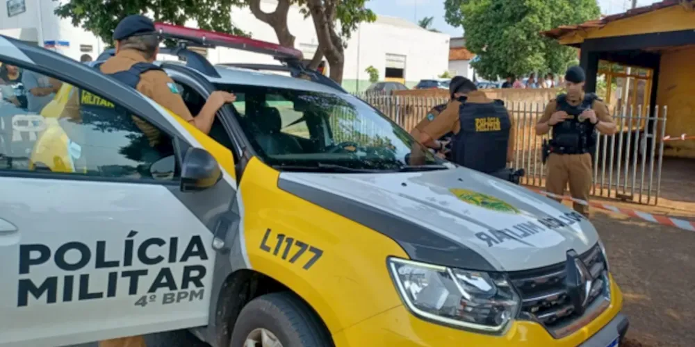 Equipes da Polícia Militar foram acionadas para atender a ocorrência