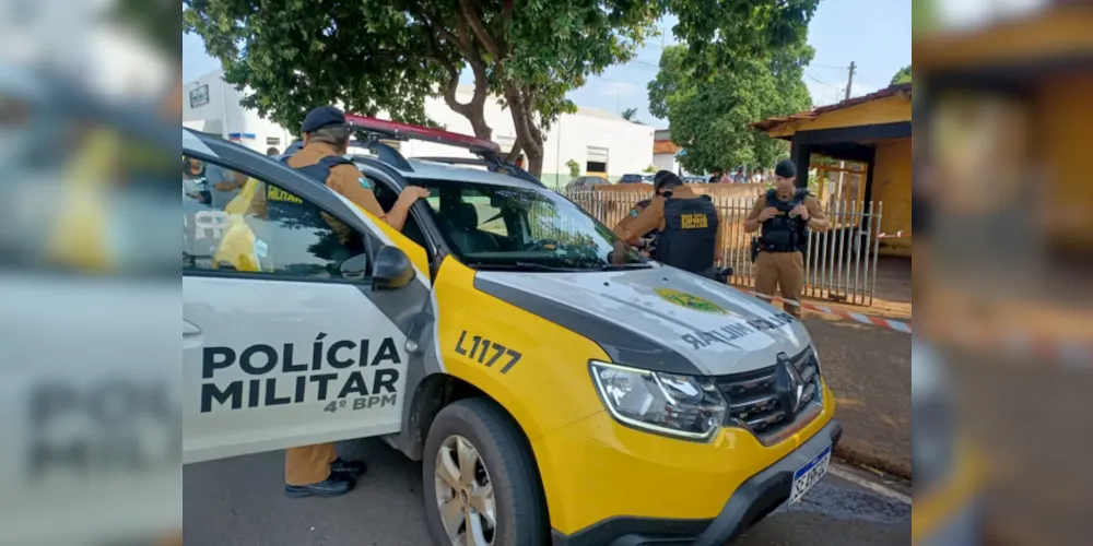 Equipes da Polícia Militar foram acionadas para atender a ocorrência