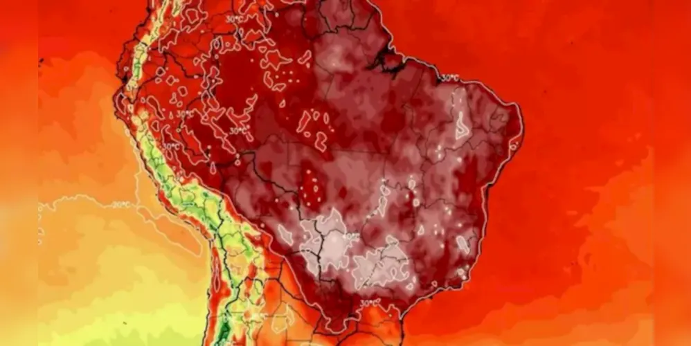 Temperaturas devem passar dos 45º C em várias cidades