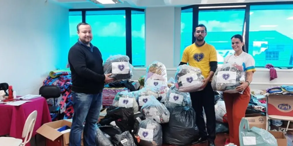 São entregues as doações para os atingidos pelas chuvas em Ponta Grossa