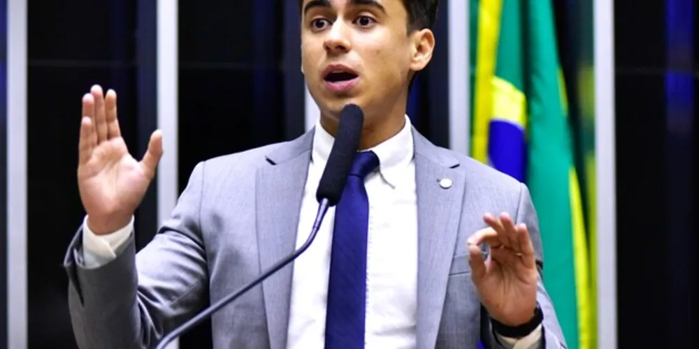 Deputado federal Nikolas Ferreira (PL) participou de um podcast