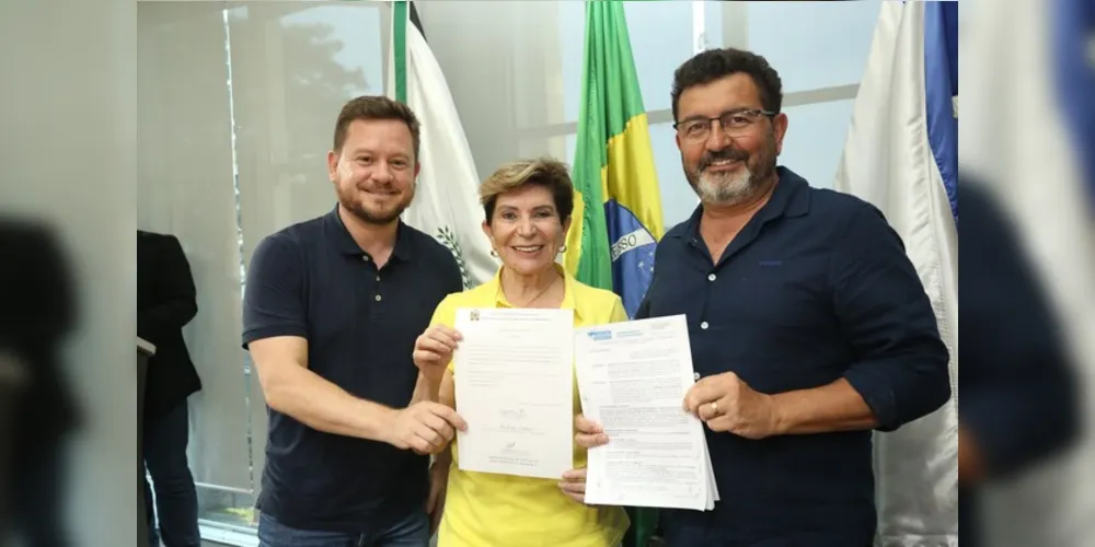 Durante a assinatura do contrato, a prefeita destacou o caráter inovador da obra, cujo projeto segue os padrões das melhores pistas do mundo