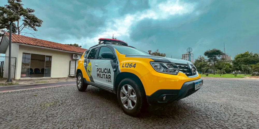 Equipes da Polícia Militar realizaram patrulhamento na noite desta segunda-feira (20)