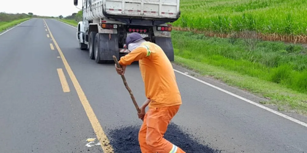 Manutenção rodoviária na PR-151, nos Campos Gerais, tem boa avaliação nacional