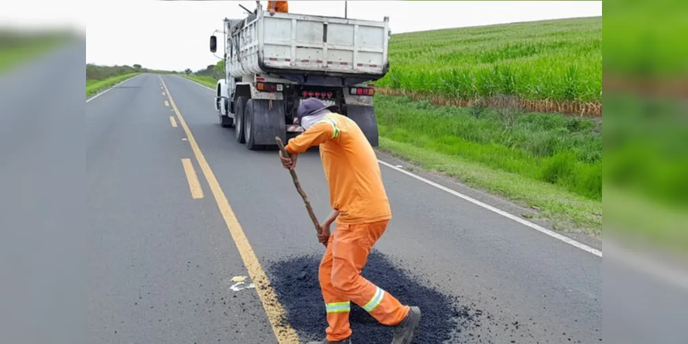 Manutenção rodoviária na PR-151, nos Campos Gerais, tem boa avaliação nacional