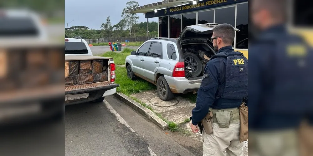 PRF apreende 1,7 tonelada de camarão em Guarapuava