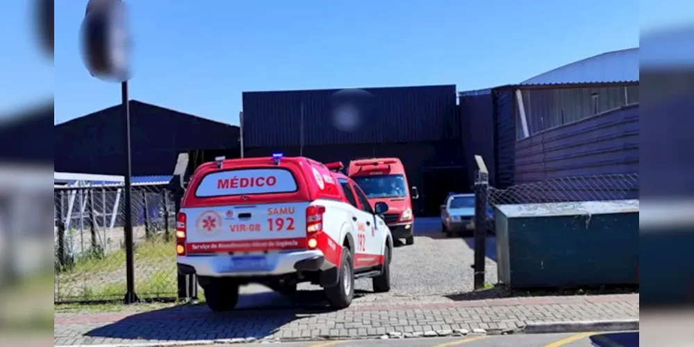 Equipes de socorro foram acionadas para a ocorrência