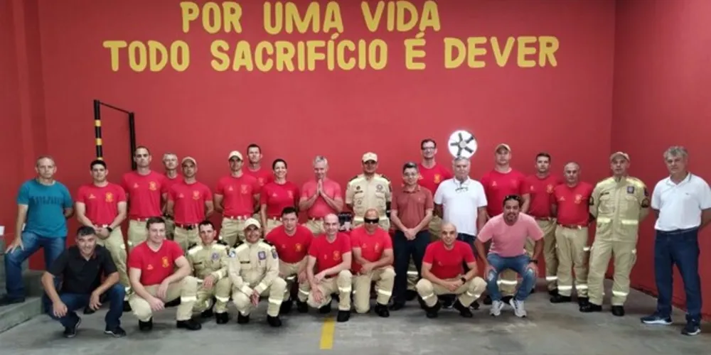 Na solenidade, o comandante Guimarães destacou a relevância do Corpo de Bombeiros no cenário institucional
