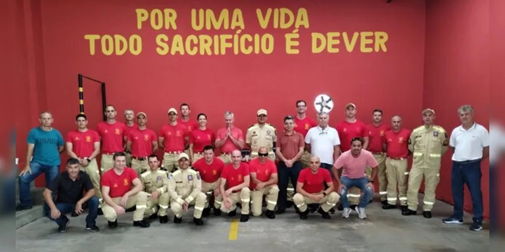 Na solenidade, o comandante Guimarães destacou a relevância do Corpo de Bombeiros no cenário institucional