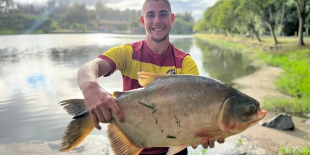 No torneio são registrados diversos tipos de peixes