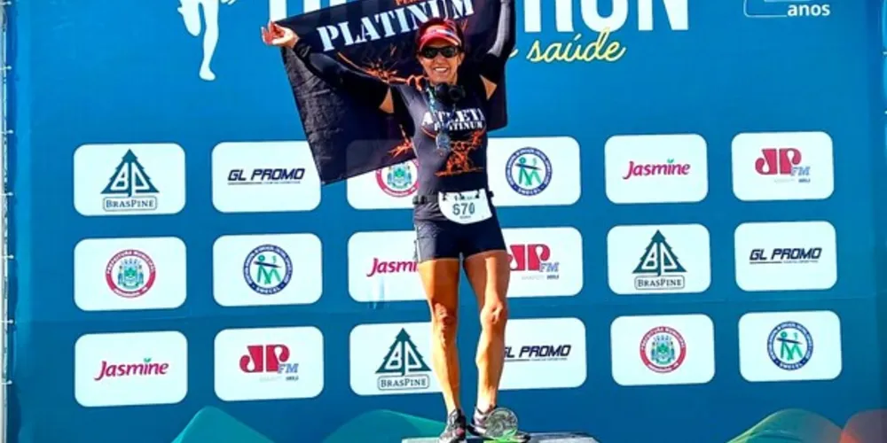 As pessoas que concluírem a prova ganharão uma medalha