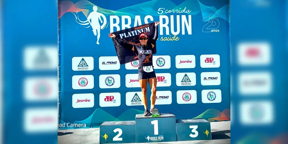 As pessoas que concluírem a prova ganharão uma medalha