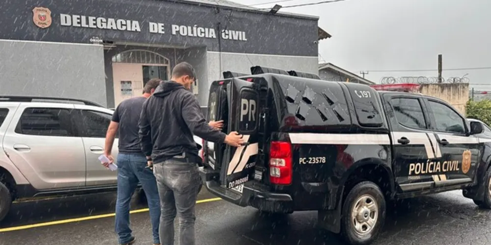 Prisão aconteceu por intermédio da Delegacia de Imbituva