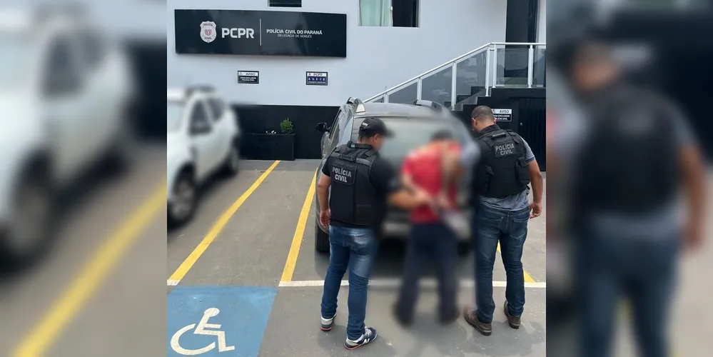 Agentes da polícia realizaram a prisão preventiva nesta quinta-feira (16)