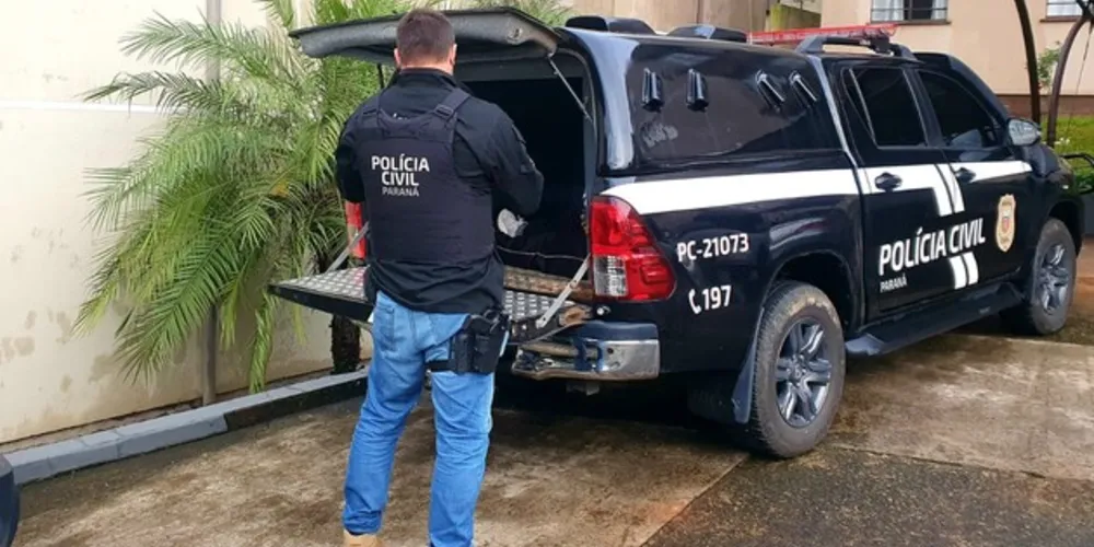 Agentes realizaram a prisão na manhã desta segunda-feira (23)