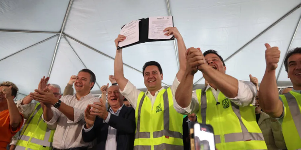 Segundo o governador, a intervenção vai permitir um avanço exponencial para o desenvolvimento socioeconômico