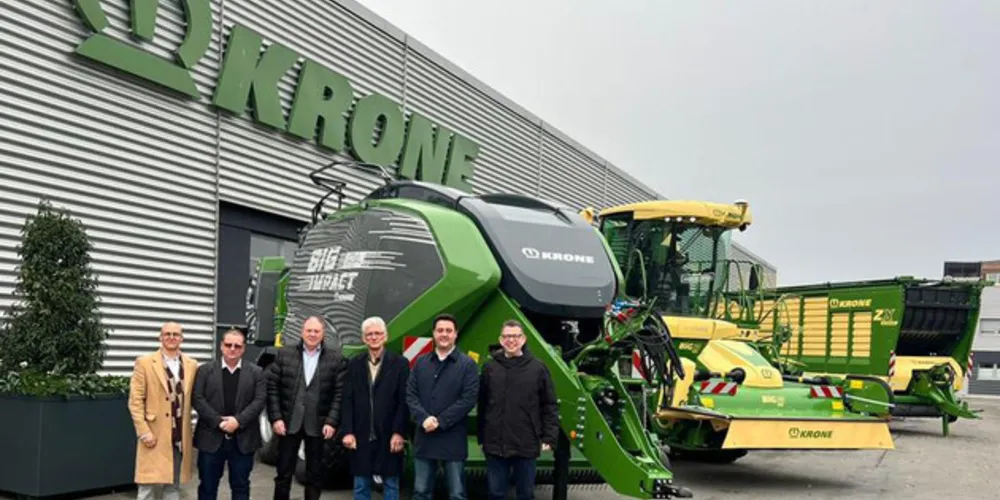 Ratinho Junior visita a Krone, empresa que inaugurou centro de treinamento no Paraná