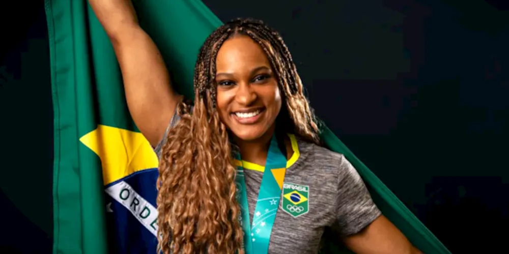 Rebeca Andrade conquistou quatro medalhas (dois ouros e duas pratas)