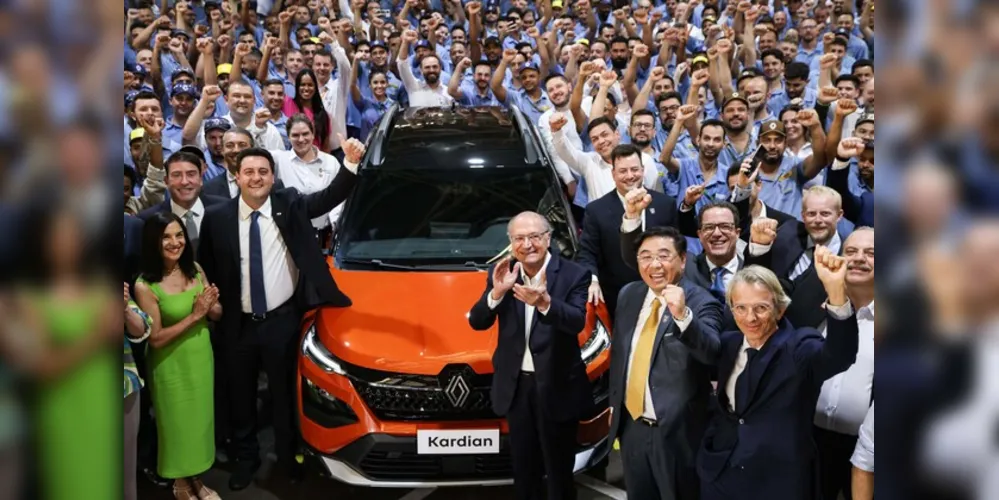 Renault celebra 25 anos no Paraná com investimento de R$ 2 bilhões para novo SUV