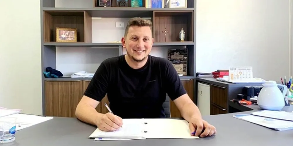 Leandro Jasinski, de Rio Azul, foi um dos que participaram do encontro