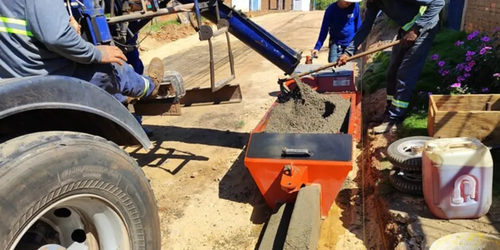 Os trabalhos seguem sendo realizados no bairro São Pedro