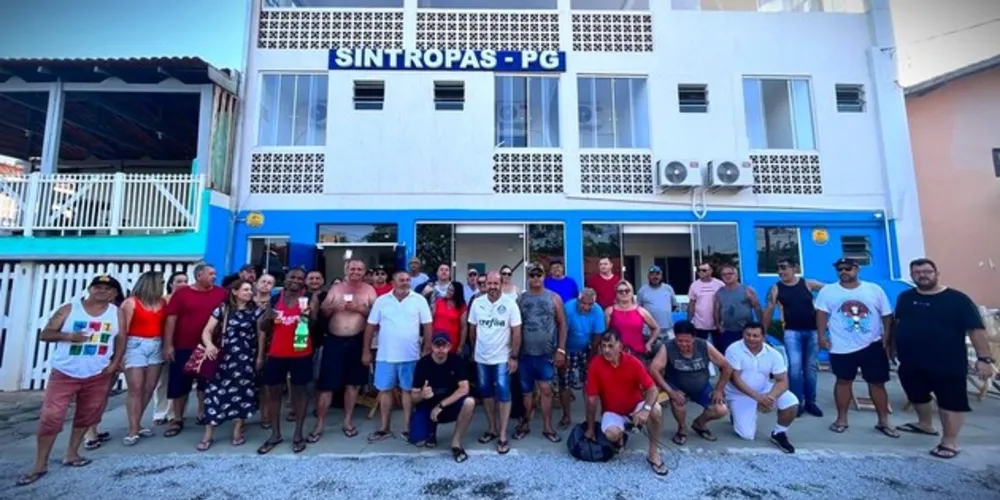 Evento de inauguração também teve a presença da diretoria do Sintropas