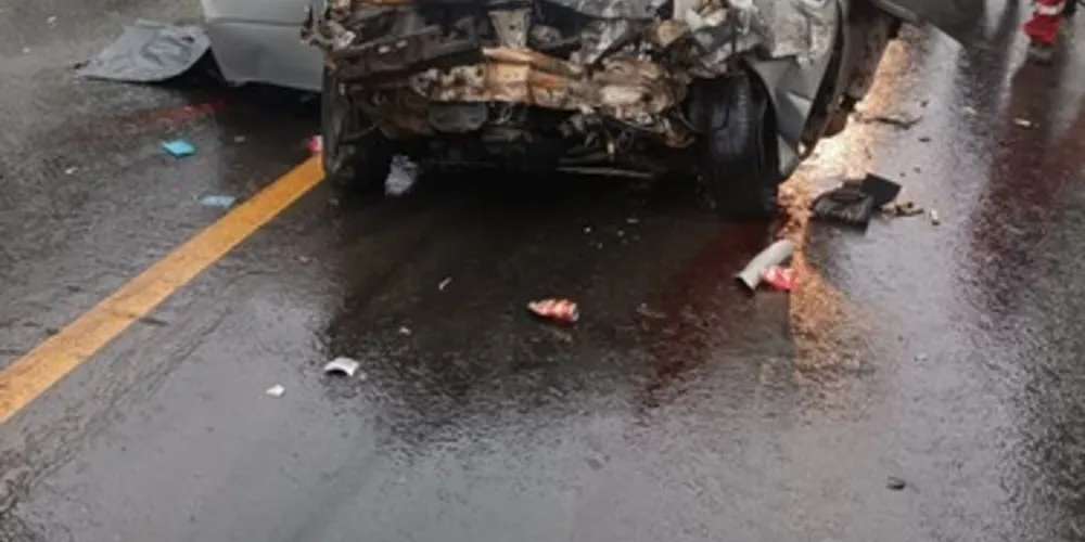 Acidente na região de Telêmaco Borba aconteceu na manhã deste sábado (25)