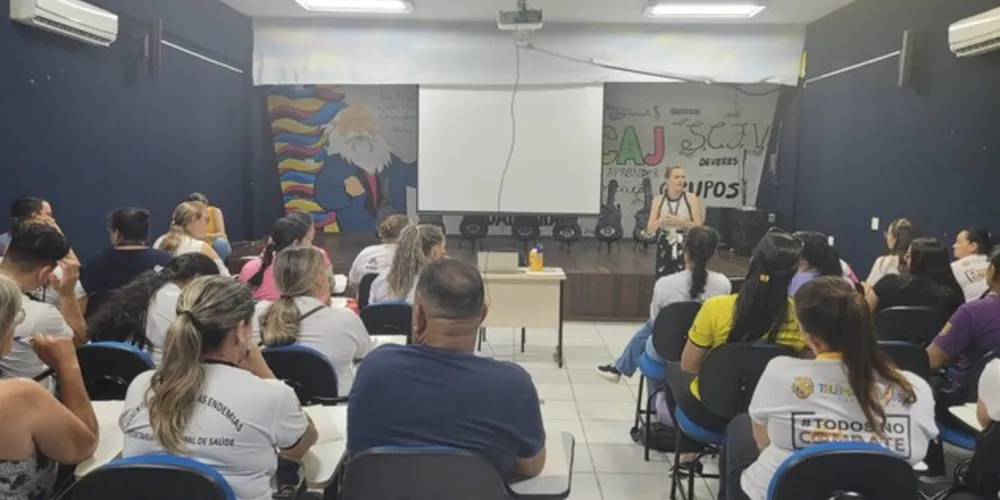 O objetivo da capacitação é que cada Unidade de Saúde possa avançar na qualificação das ações de combate ao Aedes aegypti dentro da sua realidade