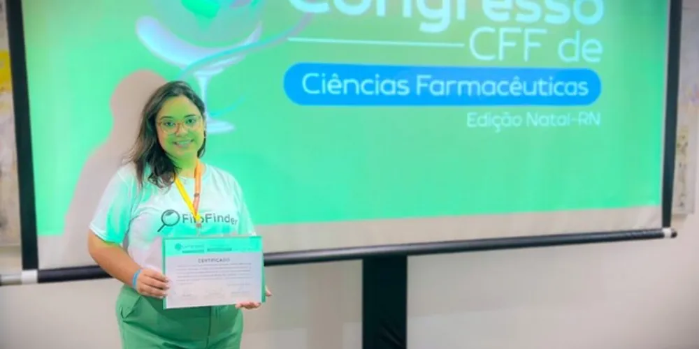 Estudante participou do evento em Natal, no Rio Grande do Norte