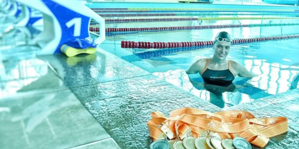 Atleta de PG, Verônica Balsano conquista cinco recordes