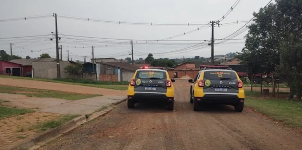 Estiveram no endereço equipes da Polícia Militar, Guarda Municipal e do Samu