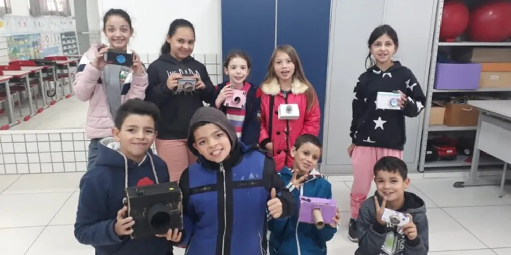 Alunos puderam entender importância do elemento das artes visuais