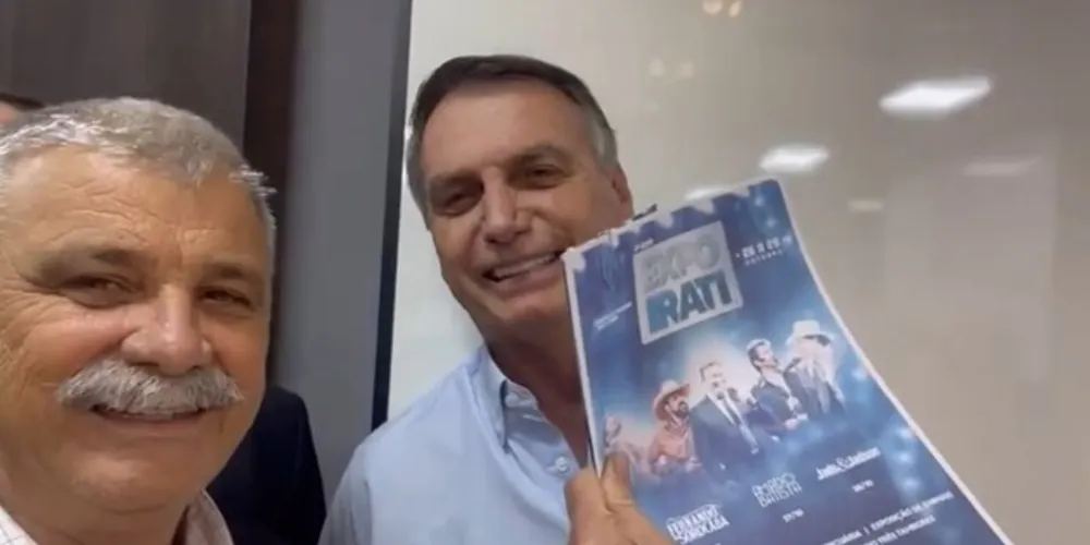 Em vídeo gravado ao lado do chefe do Executivo, Bolsonaro se pronunciou